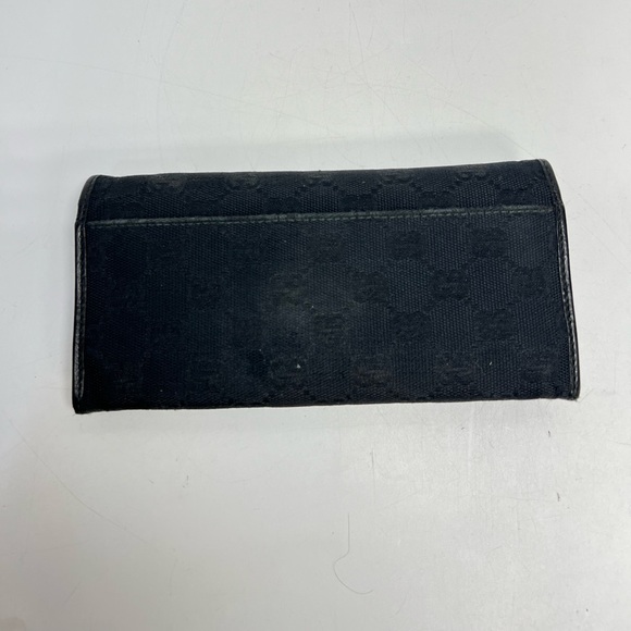 Gucci Black wishbone long Wallet - Picture 2 of 8